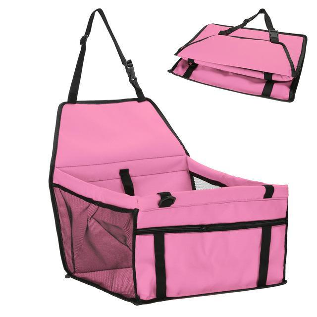 Waterproof Dog Hugs Cat travel carrier for small and medium-sized dogs and cats, designed for secure pet transport in vehicles.