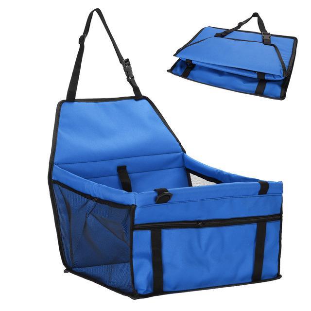 Waterproof Dog Hugs Cat travel carrier for small and medium-sized dogs and cats, designed for secure car travel.