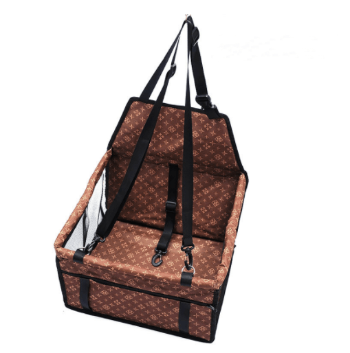Waterproof Dog Hugs Cat travel carrier for small and medium dogs and cats, featuring sturdy design with mesh panels for ventilation.