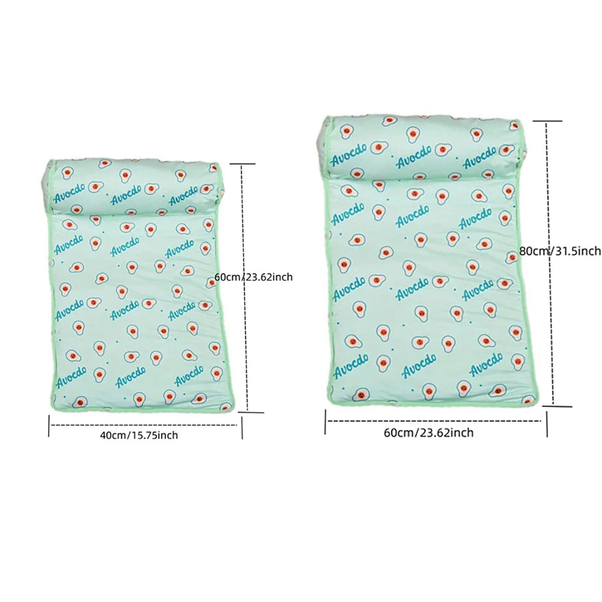 Dog cooling summer mat for pets by Cashymart, washable and lightweight, shown on a dog lying comfortably outdoors.