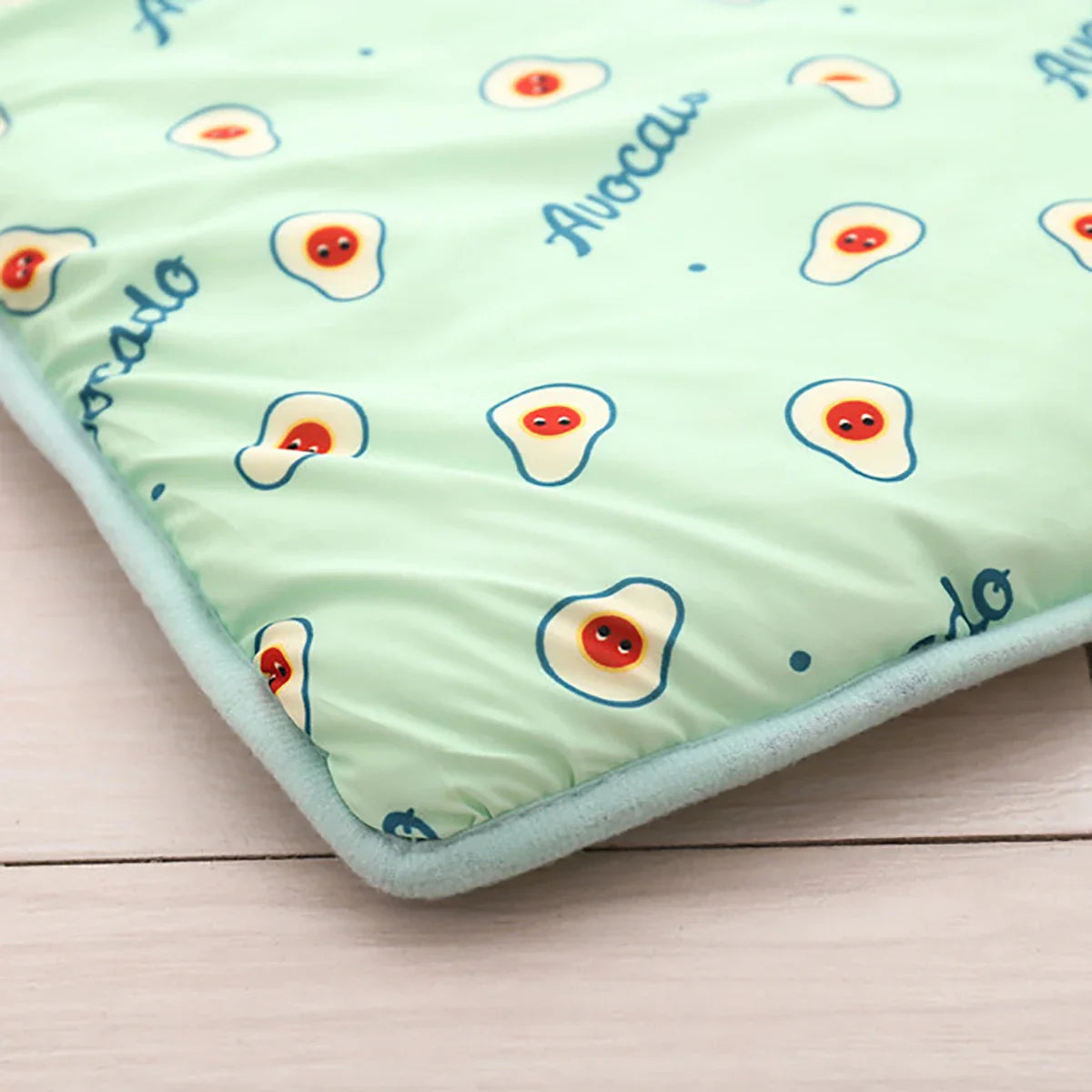Dog cooling summer mat for pets by Cashymart, washable and lightweight, designed to keep dogs cool and comfortable during hot weather.