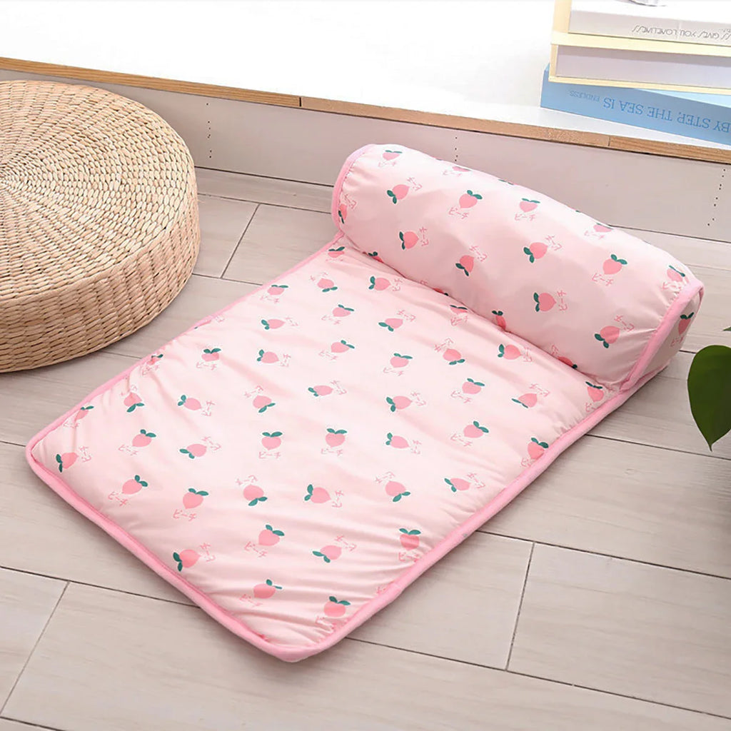 Washable dog cooling summer mat by Cashymart, designed to keep pets comfortable and cool during hot weather.